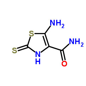 5-Amino-2,3-dihydro-2-thioxo-4-thiazolecarboxamide Structure,52868-63-0Structure