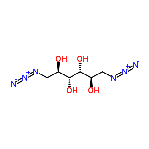 1,6-Diazido-1,6-dideoxy-d-mannitol Structure,52868-75-4Structure