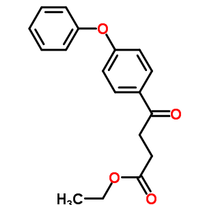 Ethyl 4-oxo-4-(4-phenoxyphenyl)butyrate Structure,52888-63-8Structure