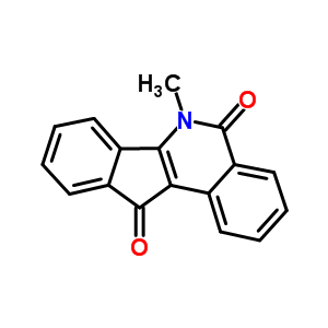 6-Methyl-5h-indeno(1,2-c)isoquinoline-5,11(6h)-dione Structure,5291-18-9Structure