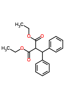 Diethyl 2-benzhydrylpropanedioate Structure,5292-54-6Structure