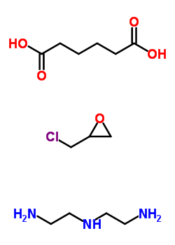 Adipic acid/epoxypropyl diethylenetriamine copolymer Structure,52932-31-7Structure