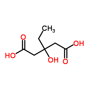 3-Hydroxy-3-ethylglutaric acid Structure,52939-72-7Structure