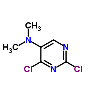 2,4-Dichloro-n,n-dimethylpyrimidin-5-amine Structure,5298-50-0Structure