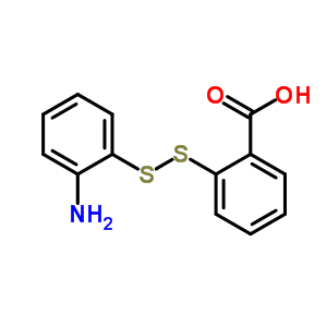 2-((2-Aminophenyl)dithio)benzoic acid Structure,5301-13-3Structure