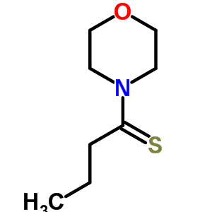 Morpholine, 4-(1-thioxobutyl)-(9ci) Structure,5309-97-7Structure