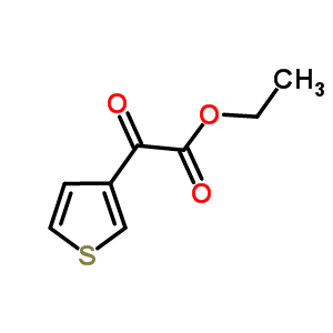 Ethyl 2-oxo-2-(3-thienyl)ethanoate Structure,53091-09-1Structure