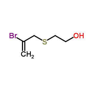 Ethanol,2-[(2-bromo-2-propen-1-yl)thio]- Structure,5310-34-9Structure