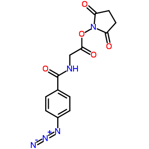 N-hydroxysuccinimidyl-4-azidobenzoyl glycine Structure,53122-84-2Structure