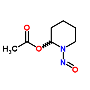 Alpha-acetoxy-n-nitrosopiperidine Structure,53198-44-0Structure