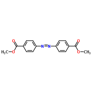 Dimethyl azobenzene-4,4’-dicarboxylate Structure,5320-91-2Structure