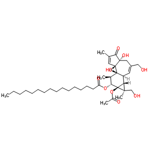 16-Hydroxyphorbol 12-palmitate 13-acetate Structure,53202-98-5Structure