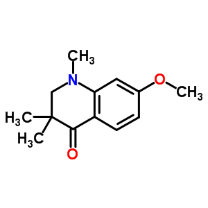 2,3-Dihydro-7-methoxy-1,3,3-trimethylquinolin-4(1h)-one Structure,53207-54-8Structure