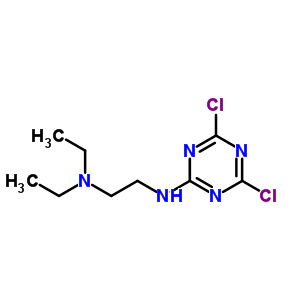 N-(4,6-dichloro-1,3,5-triazin-2-yl)-n,n-diethyl-ethane-1,2-diamine Structure,53215-36-4Structure