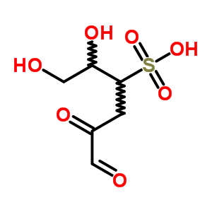 1,2-Dihydroxy-5,6-dioxohexane-3-sulfonic acid Structure,53250-34-3Structure