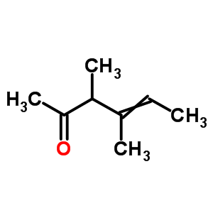 3,4-Dimethyl-4-hexen-2-one Structure,53252-21-4Structure