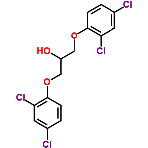 1,3-Bis(2,4-dichlorophenoxy)propan-2-ol Structure,53283-84-4Structure