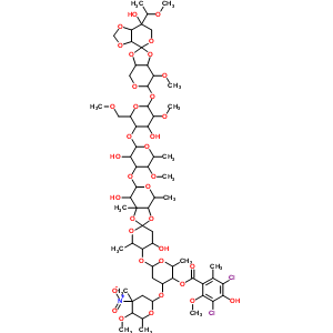 Everninomicin b Structure,53296-30-3Structure