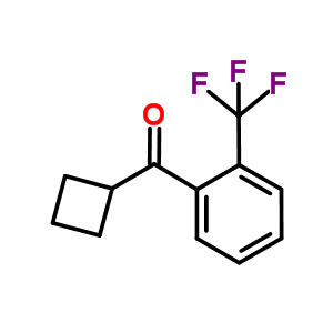 Cyclobutyl[2-(trifluoromethyl)phenyl]methanone Structure,53342-41-9Structure