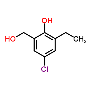 5-Chloro-3-ethyl-2-hydroxybenzyl alcohol Structure,53346-74-0Structure