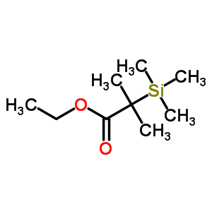 Ethyl 2-methyl-2-(trimethylsilyl)propanoate Structure,5337-20-2Structure