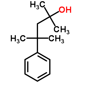 2,4-Dimethyl-4-phenylpentan-2-ol Structure,5340-85-2Structure