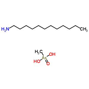 Dodecylammonium methanearsonate Structure,53404-47-0Structure