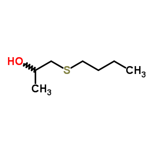 1-(Butylthio)-2-propanol Structure,53408-89-2Structure