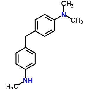 N,n-dimethyl-4-[[4-(methylamino)phenyl ]methyl ]benzenamine Structure,53477-27-3Structure