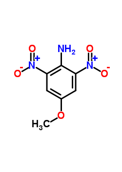 Benzenamine,4-methoxy-2,6-dinitro- Structure,5350-56-1Structure