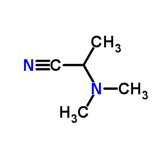 2-Dimethylaminopropanenitrile Structure,5350-67-4Structure