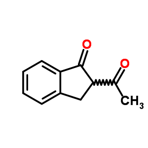 2-Acetyl-2,3-dihydroinden-1-one Structure,5350-68-5Structure