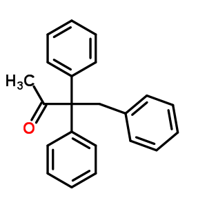 3,3,4-Triphenylbutan-2-one Structure,5350-79-8Structure