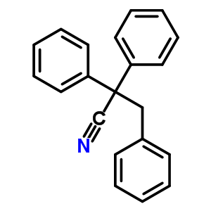 2,2,3-Triphenylpropanenitrile Structure,5350-82-3Structure