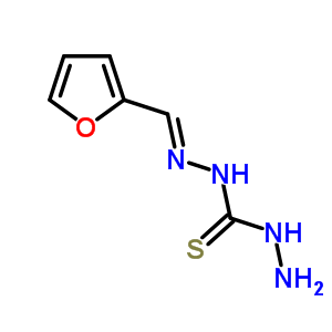 1-Amino-3-(2-furylmethylideneamino)thiourea Structure,5351-59-7Structure