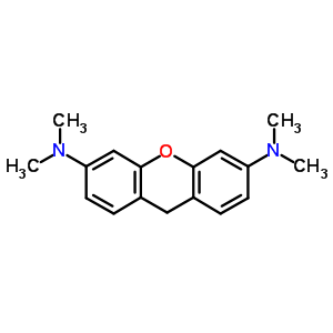 N,n,n’,n’-tetramethyl-9h-xanthene-3,6-diamine Structure,53510-49-9Structure