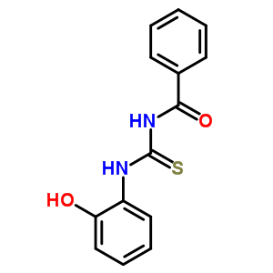 1-Benzoyl-3-(2-hydroxyphenyl)thiourea Structure,53514-41-3Structure