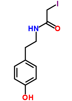 N-(2-(4-hydroxyphenyl)ethyl)-2-iodo-acetamide Structure,53527-07-4Structure