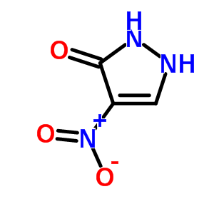 3H-pyrazol-3-one,1,2-dihydro-4-nitro-(9ci) Structure,53666-92-5Structure