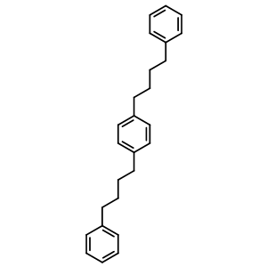 Benzene, p-bis (4-phenylbutyl)- Structure,5368-75-2Structure