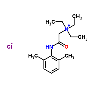 N-(2,6-dimethylphenylcarbamoylmethyl)triethylammonium chloride Structure,5369-03-9Structure