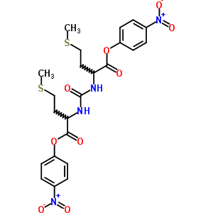 Carbonyl bis(l-methionine 4-nitrophenyl ester) Structure,53751-62-5Structure