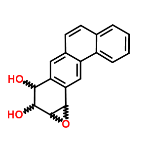 8,9-Dihydro-8,9-dihydroxybenzanthracene 10,11-oxide Structure,53760-21-7Structure