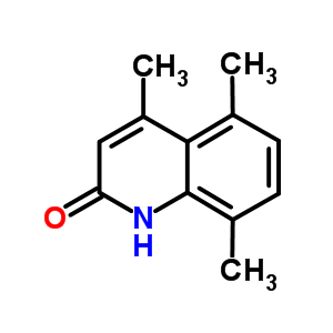 4,5,8-Trimethyl-2(1h)-quinolinone Structure,53761-43-6Structure