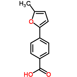 4-(5-Methyl-2-furyl)benzoic acid Structure,53782-63-1Structure