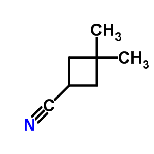 3,3-Dimethylcyclobutanecarbonitrile Structure,53783-86-1Structure