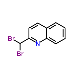 2-(Dibromomethyl)quinoline Structure,53867-81-5Structure