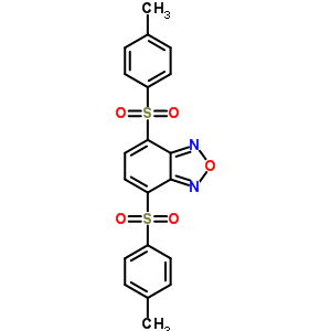 4,7-Bis[(4-methylphenyl)sulfonyl ]benzofurazane Structure,53886-93-4Structure