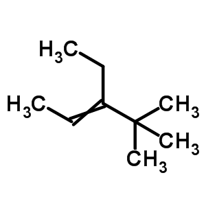 3-Ethyl-4,4-dimethyl-2-pentene Structure,53907-59-8Structure