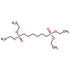 1,6-Bis(diethoxyphosphoryl)hexane Structure,5391-92-4Structure